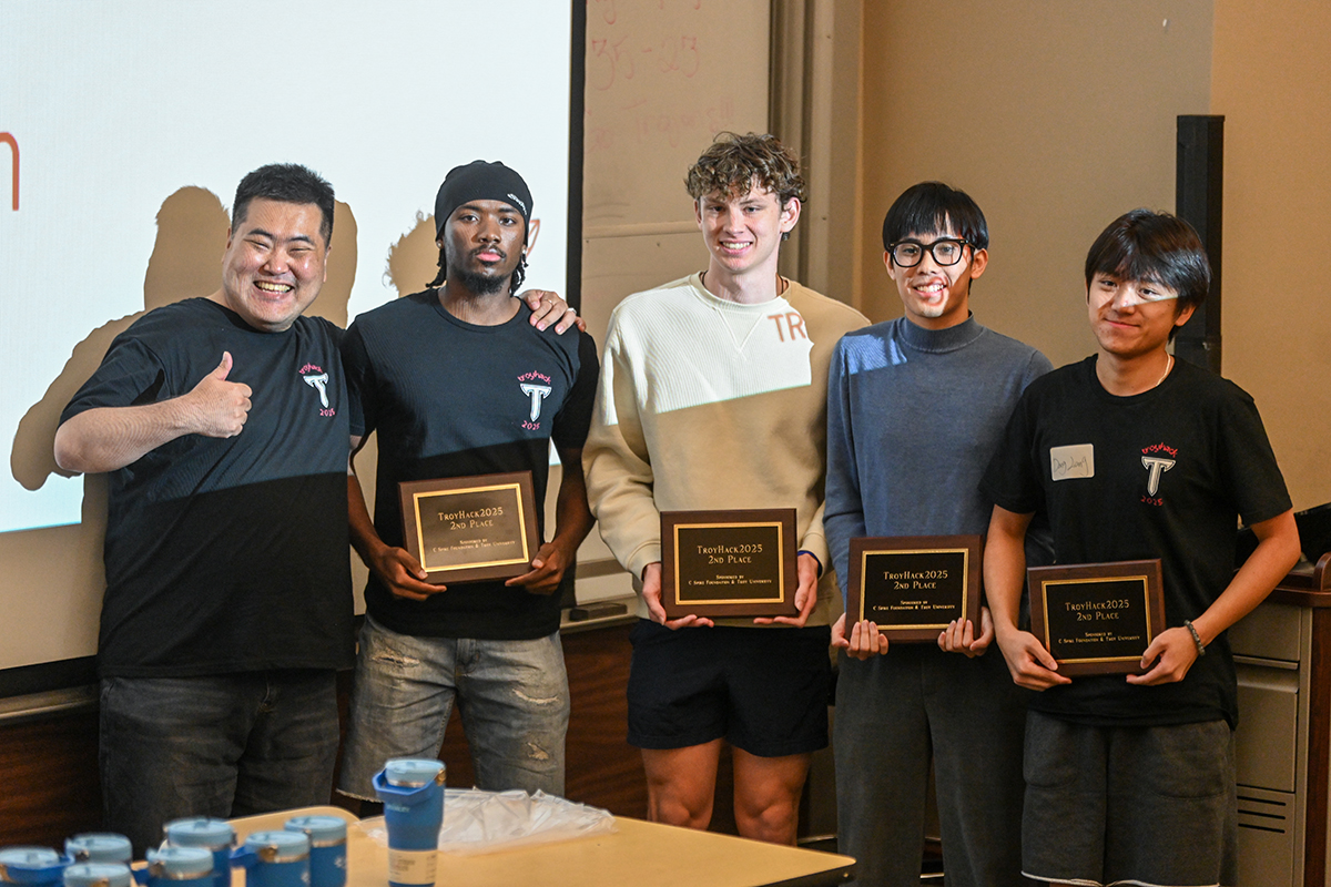 We did it again! TroyHack 25 Second Prize went to our team